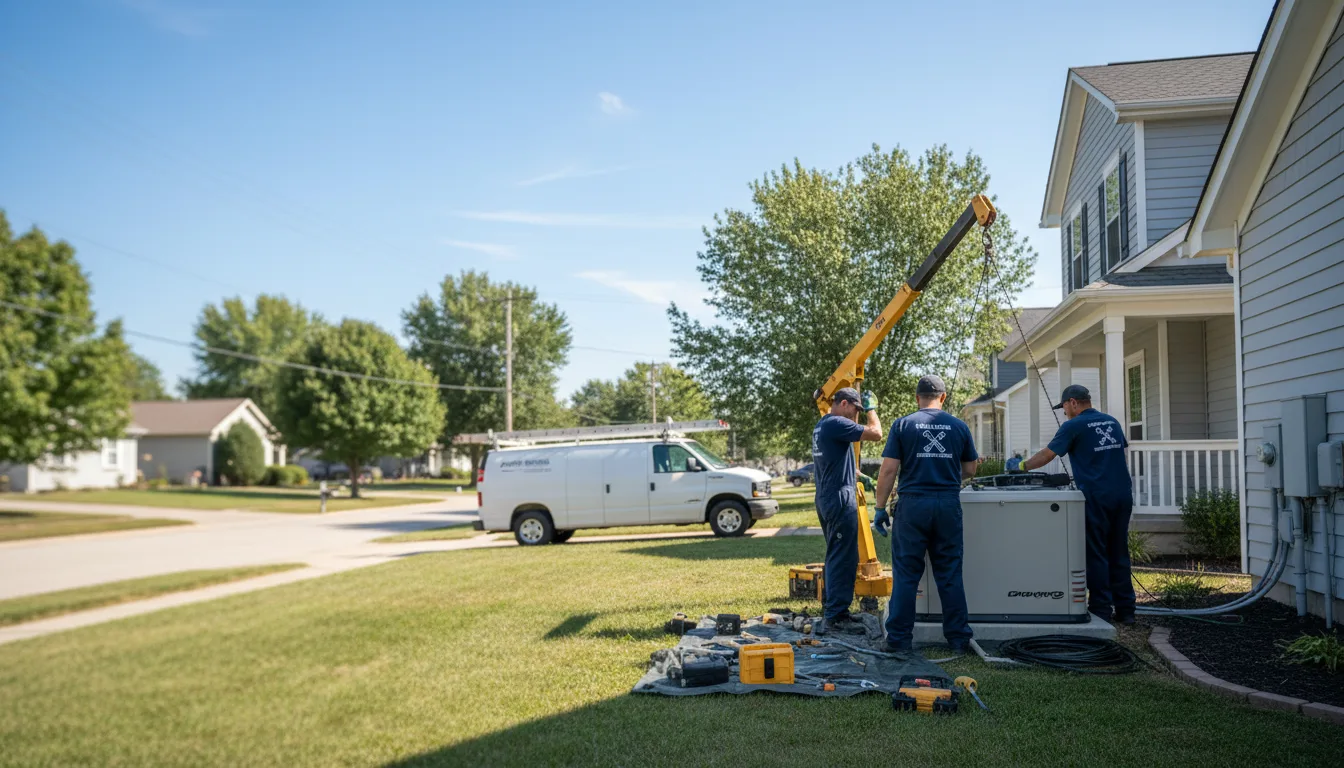 Generator Installation in Rock Falls, IL near me